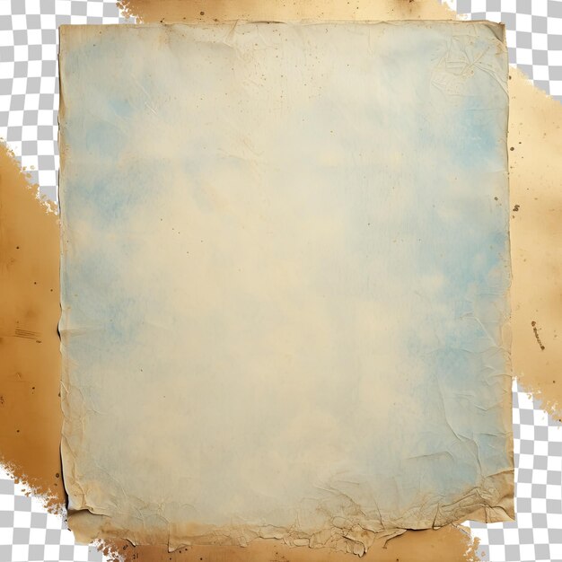 Document Antique Sur Fond Transparent