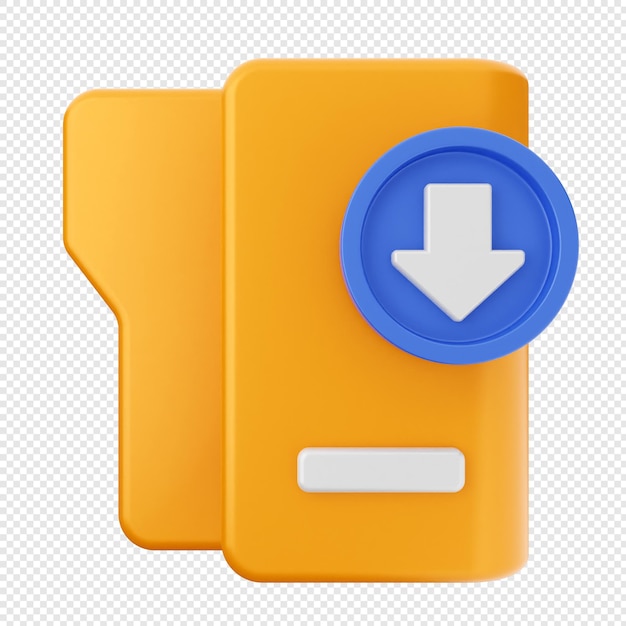 Document De Fichier De Dossier 3d