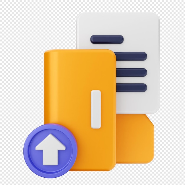 Documento di file cartella 3D
