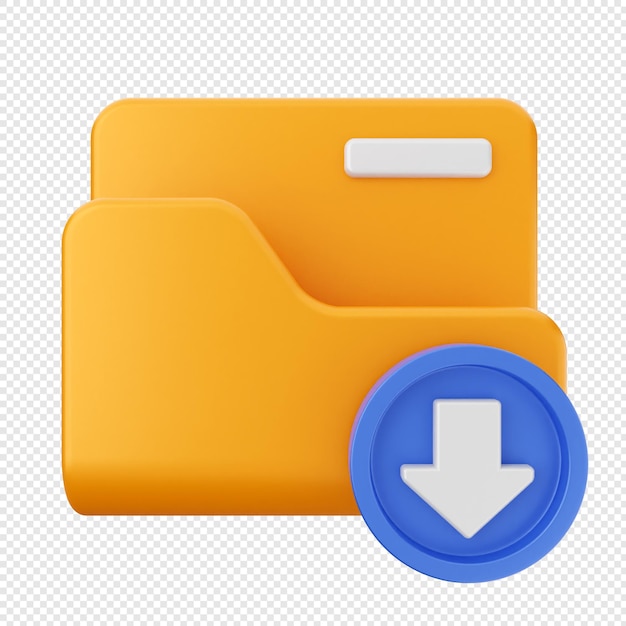 Documento di file cartella 3D