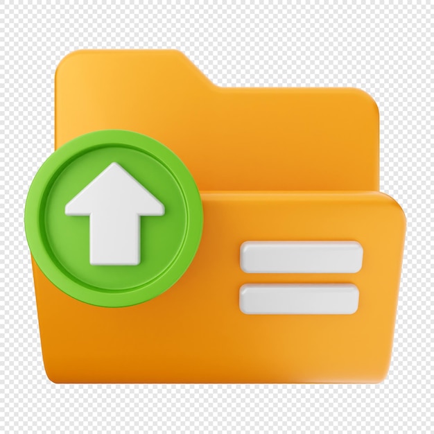 Documento di file cartella 3D