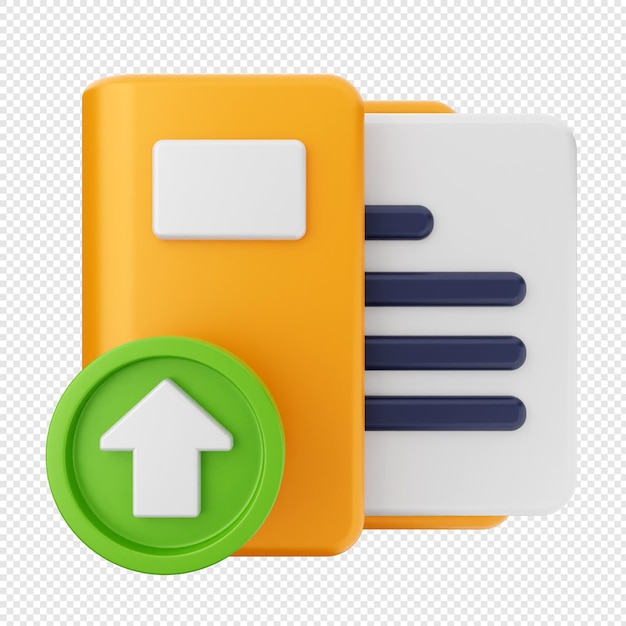 Documento di file cartella 3D