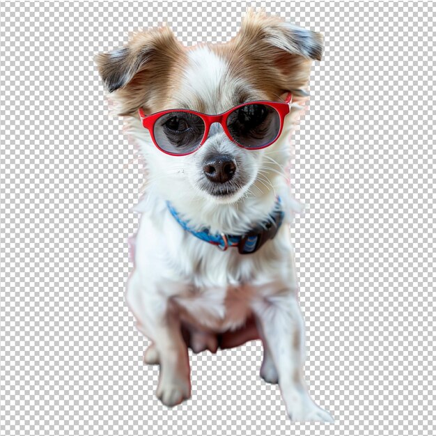 PSD a dog wearing sunglasses that says quot dog quot