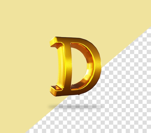 PSD doge-zeichen goldene münze rendering-symbol