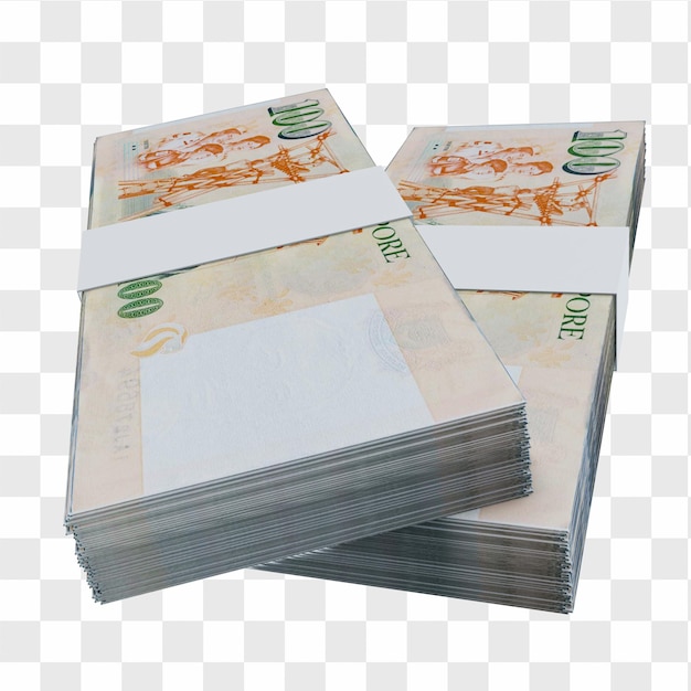 Dólar de cingapura 100: pilha de notas sgd de dólar de cingapura