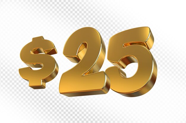 El dólar de oro número 25