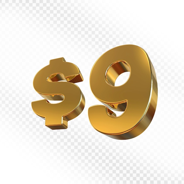 El dólar de oro número 9