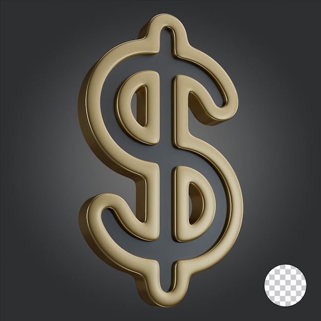 Dollar-3d-symbol