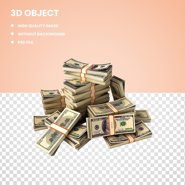 Dollar Groupé Modèle 3d