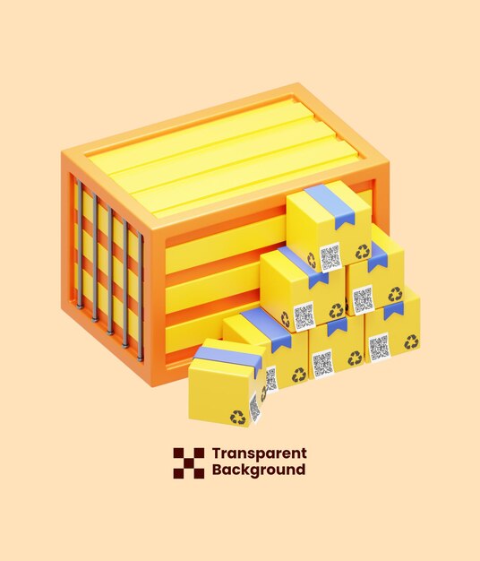 Dollar Growth 3d Illustration png psd with transparent background