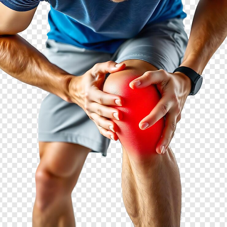 PSD dolore al ginocchio dell'atleta