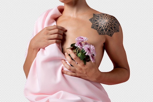 Donna guarita dal cancro al seno