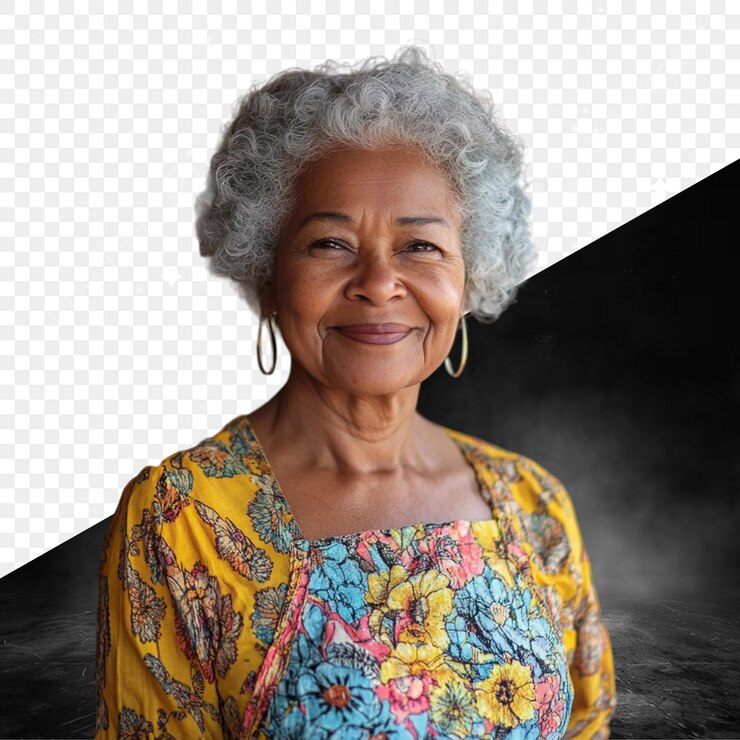 PSD donna sorridente