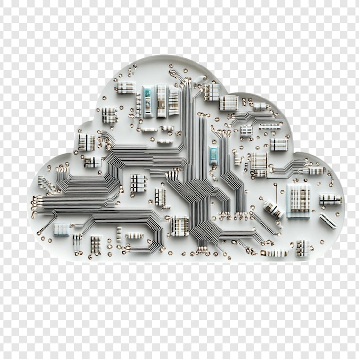 PSD les données numériques de la technologie des circuits imprimés de calcul en nuage