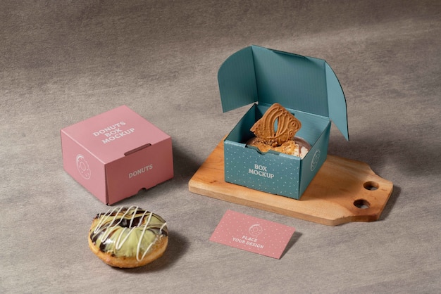 Donut-Box-Mockup-Design