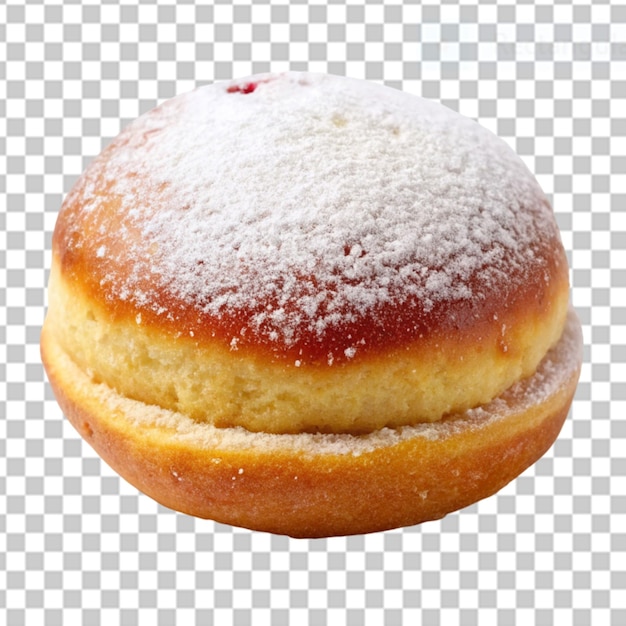 PSD donut de gelatina em fundo transparente
