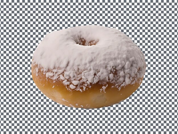 PSD donut délicieux et savoureux avec une garniture appétissante isolée sur un fond transparent