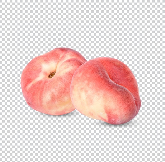 Donut fresco melocotón aislado PSD Premium