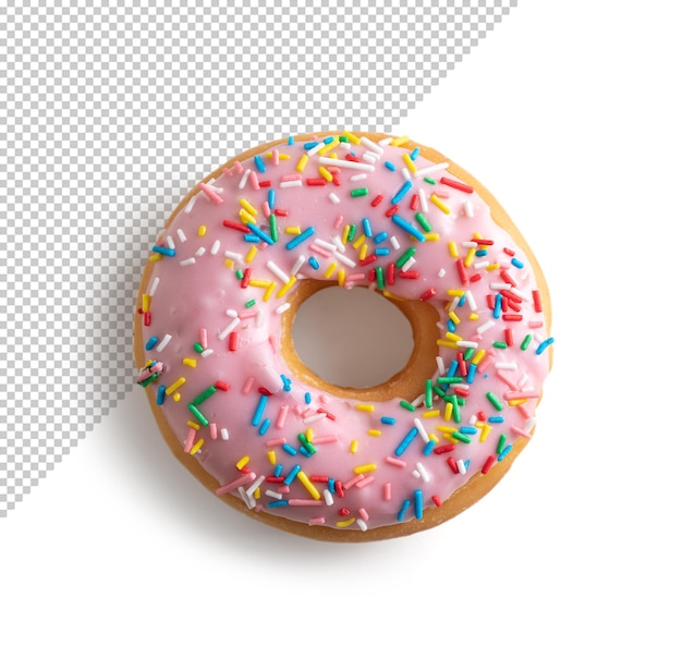 PSD donut renderizando a vista superior