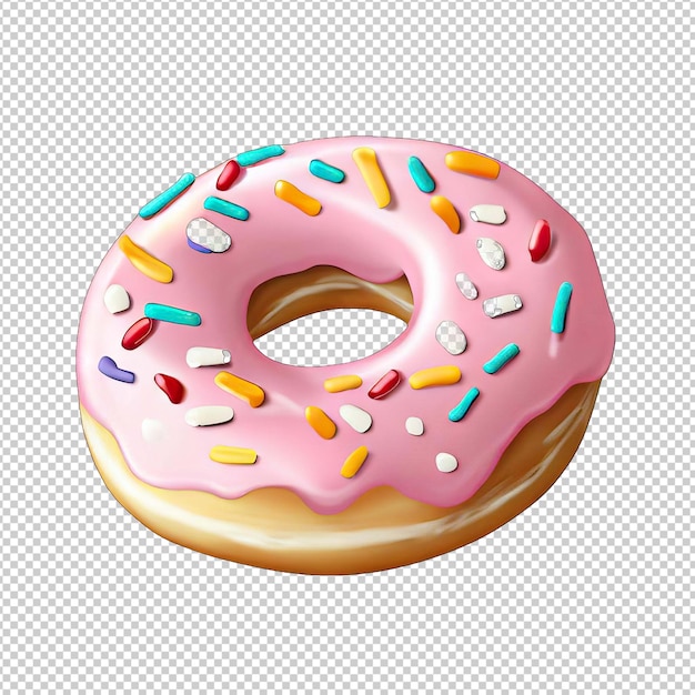 Donuts recién horneados y sabrosos en foco
