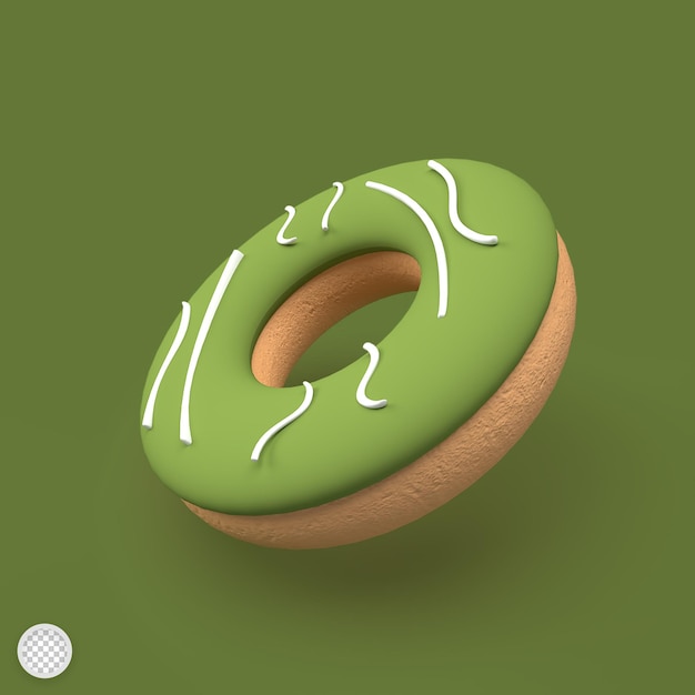 Donuts Rendu 3d Illustration