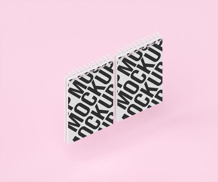 PSD doppeltes notebook-modell