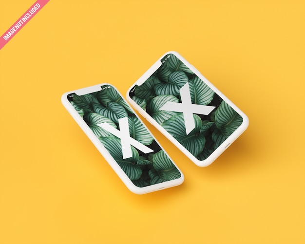 Doppeltes schwebendes Mobile-Modell