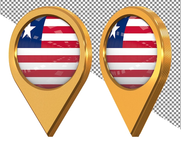 Dos anillos de oro con las palabras usa en ellos