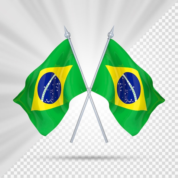 Dos banderas brasil