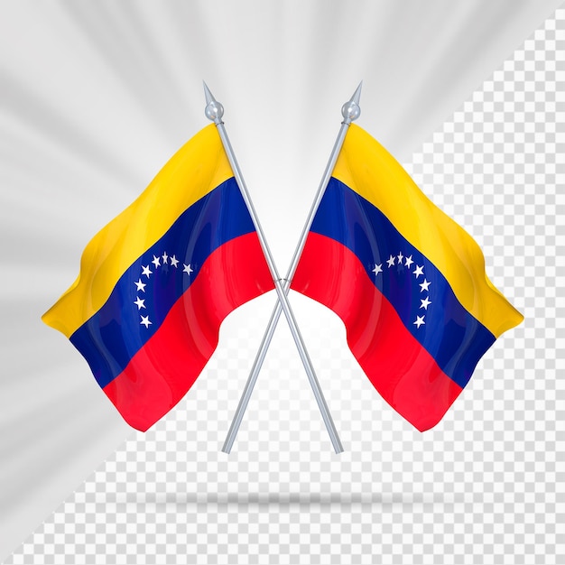 PSD dos banderas venezolana