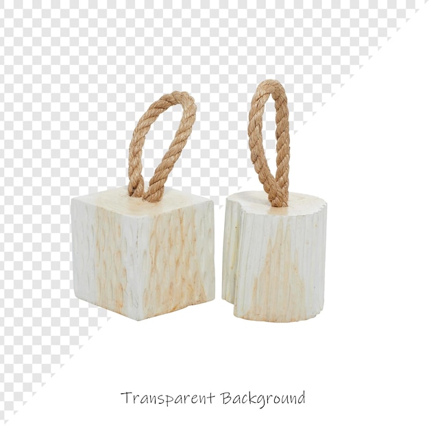 dos cajas de madera con una cuerda que dice transparente en la parte inferior