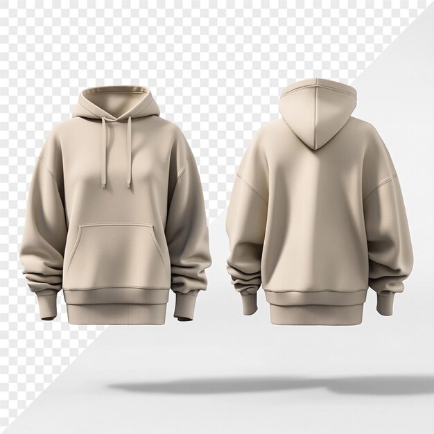 dos chaquetas con la capucha arriba y la mitad inferior de la imagen