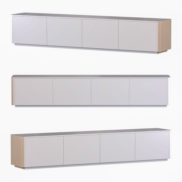 Dos estilos diferentes de muebles de madera diseño moderno estilo moderno apariencia minimalista colorido diseño cama sin fondo diseño diferente png fondo blanco aislado modelo abstracto 3d