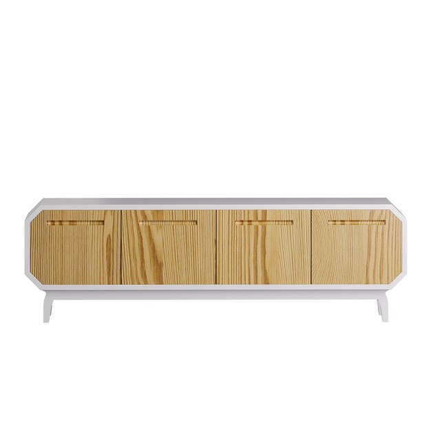 Dos estilos diferentes de muebles de madera diseño moderno estilo moderno apariencia minimalista colorido diseño cama sin fondo diseño diferente png fondo blanco aislado modelo abstracto 3d