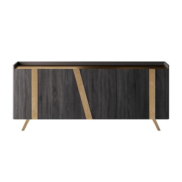 Dos estilos diferentes de muebles de madera diseño moderno estilo moderno apariencia minimalista colorido diseño cama sin fondo diseño diferente png fondo blanco aislado modelo abstracto 3d