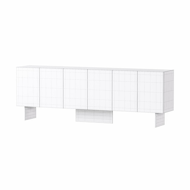 Dos estilos diferentes de muebles de madera diseño moderno estilo moderno apariencia minimalista colorido diseño cama sin fondo diseño diferente png fondo blanco aislado modelo abstracto 3d