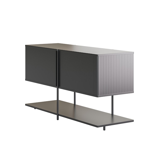 Dos estilos diferentes de muebles de madera diseño moderno estilo moderno apariencia minimalista colorido diseño cama sin fondo diseño diferente png fondo blanco aislado modelo abstracto 3d