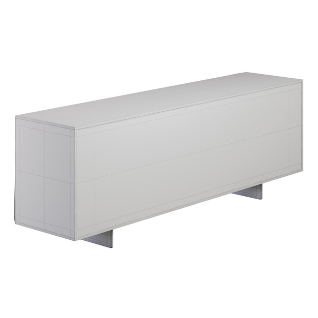 Dos estilos diferentes de muebles de madera diseño moderno estilo moderno apariencia minimalista colorido diseño cama sin fondo diseño diferente png fondo blanco aislado modelo abstracto 3d