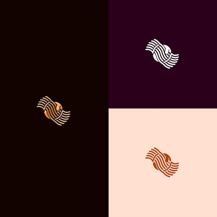 PSD dos logotipos de diferentes colores y uno con un logotipo que dice "símbolo"