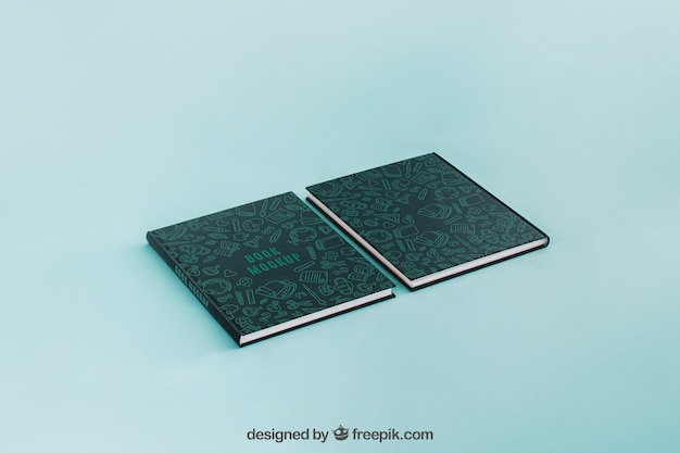 PSD dos mockups de covers de libro