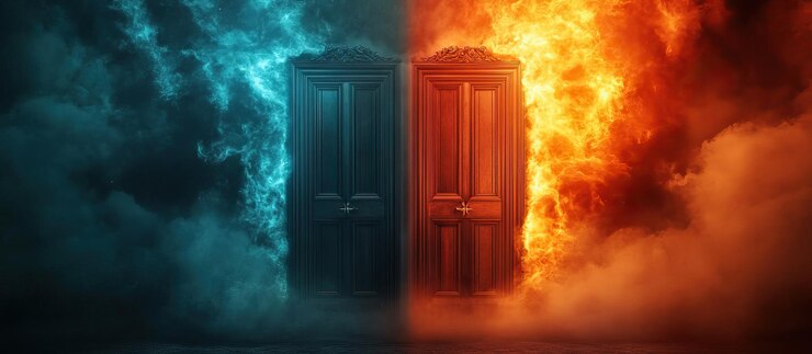 PSD dos puertas del destino un viaje de elección