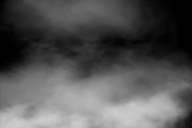 Dossier PHD de brouillard ou de nuage de fumée isolé