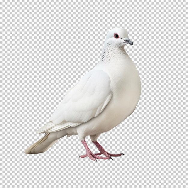 PSD a dove isolated on transparent background