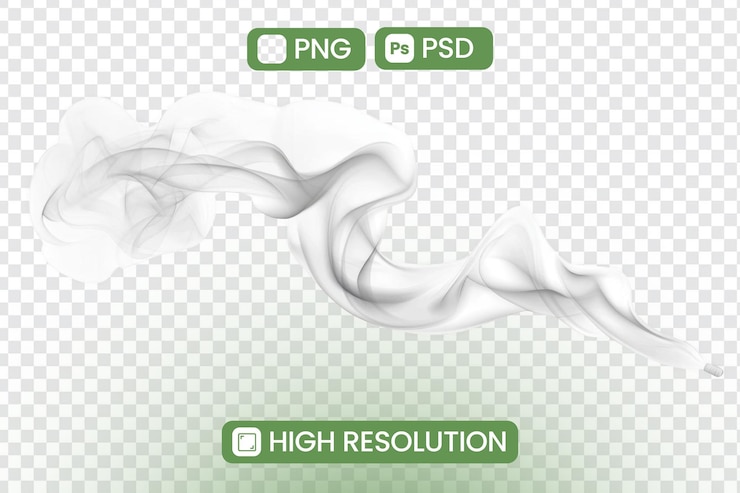 PSD download highresolution png psd smoke stream recursos gráficos para projetos de design melhorando o apelo visual com redemoinhos abstratos e fundo transparente para integração perfeita em obras criativas