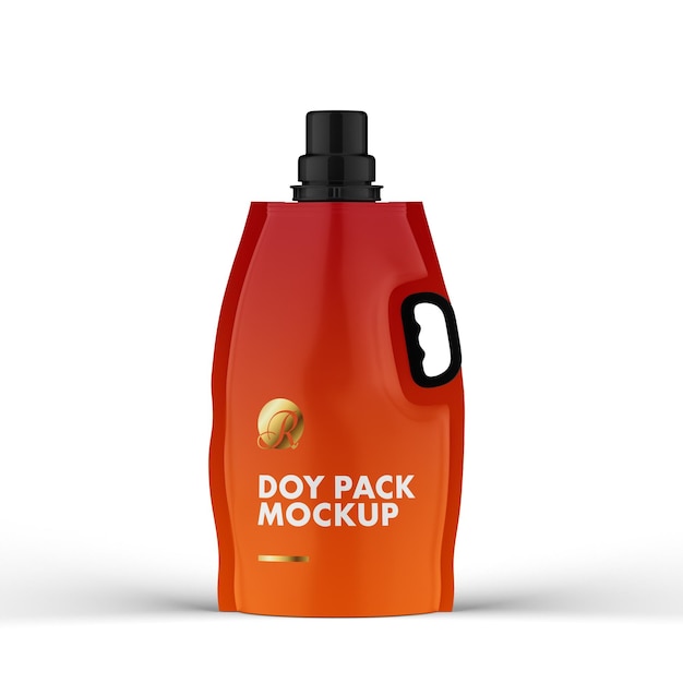 Doy pack mockup