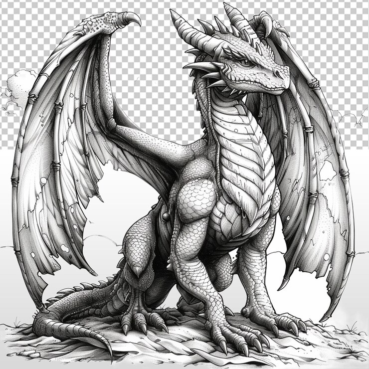 PSD dragão chines ano novo 2025 psd