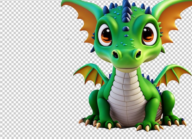 PSD dragón 3d