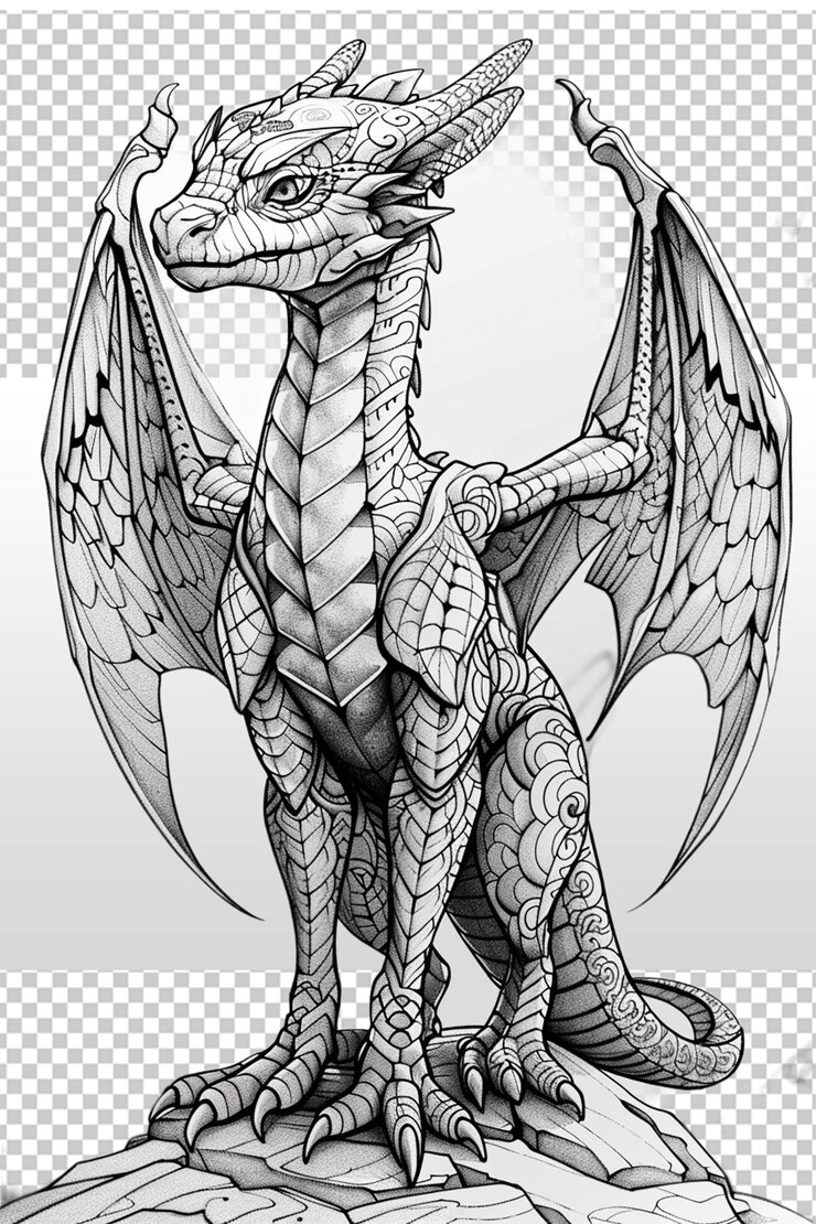 Dragon chines neues Jahr 2025 PSD