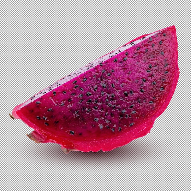 PSD dragon fruit o pitaya aislado sobre fondo alfa