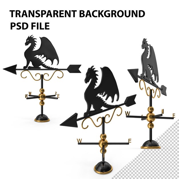 Dragon weathervane png